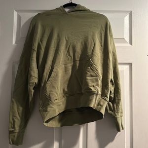 WeWoreWhat Army Green Oversized Hoodie